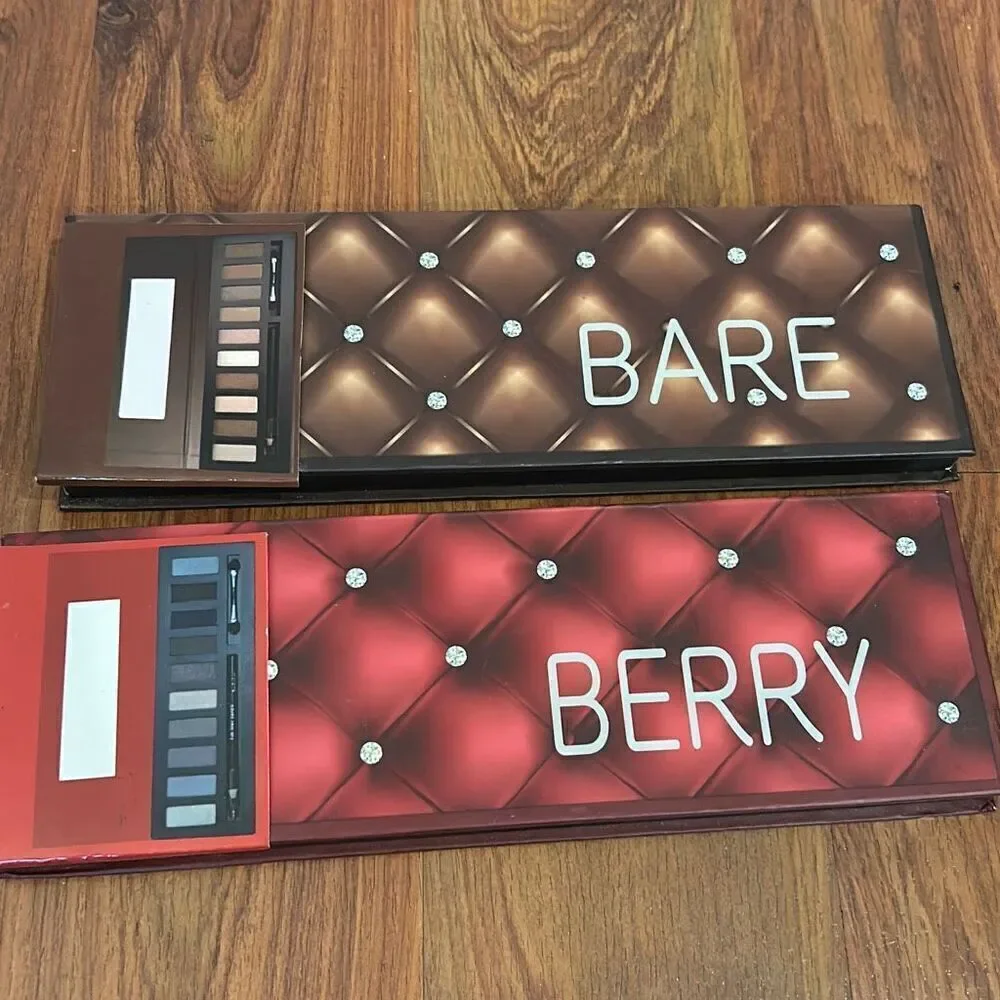 Profusion cosmetics bare and berry eyeshadow palates 2 sets